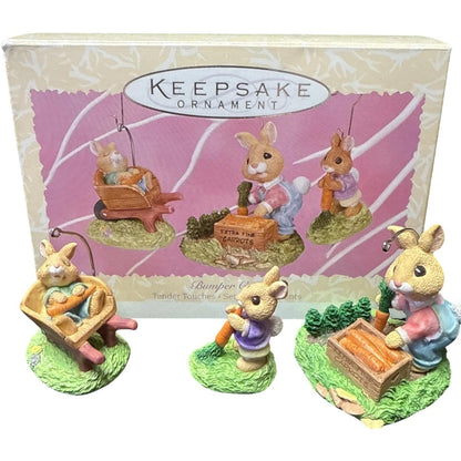 1996 Bumper Crop Hallmark Ornament (Tender Touches) QEO8735