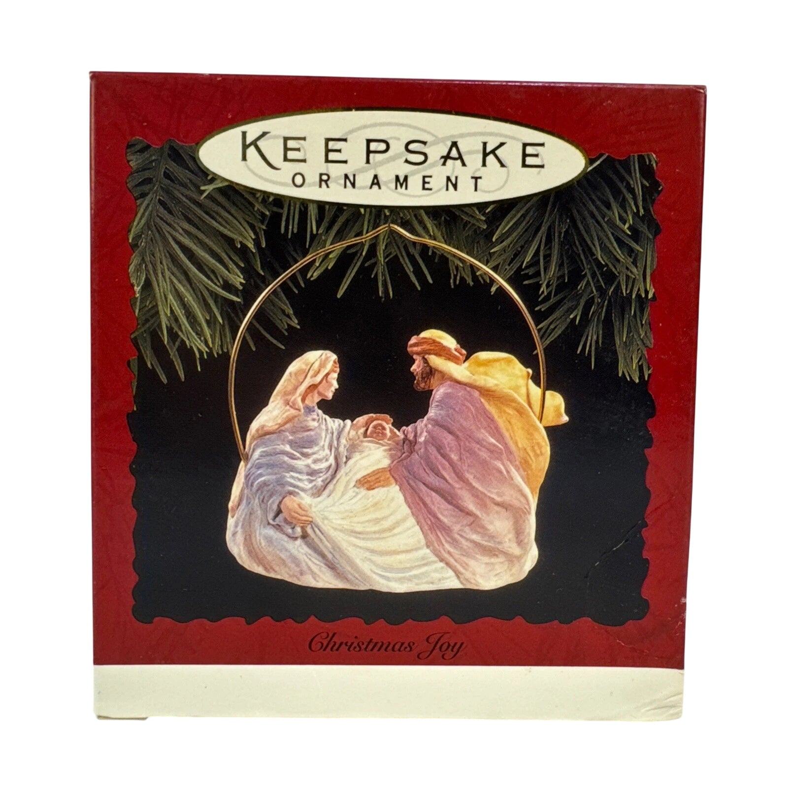 1996 Christmas Joy Hallmark Ornament (Nativity) QX6241