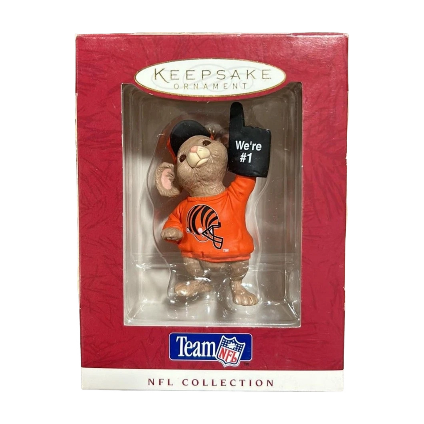 1996 Cincinnati Bengals Hallmark Ornament (NFL) QSR6384