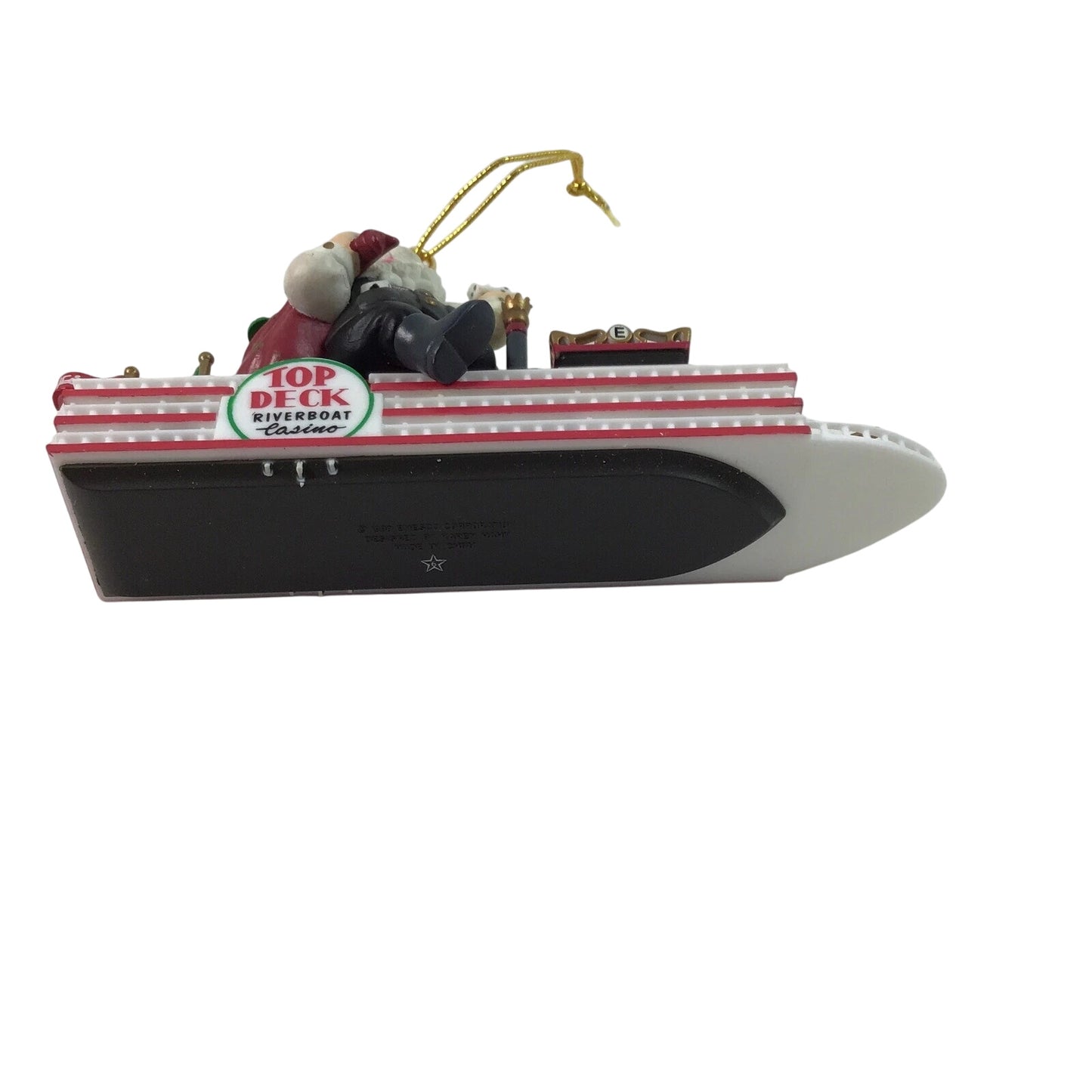 1996 Decked Out for Christmas Enesco Ornament (Santa Claus) 176796