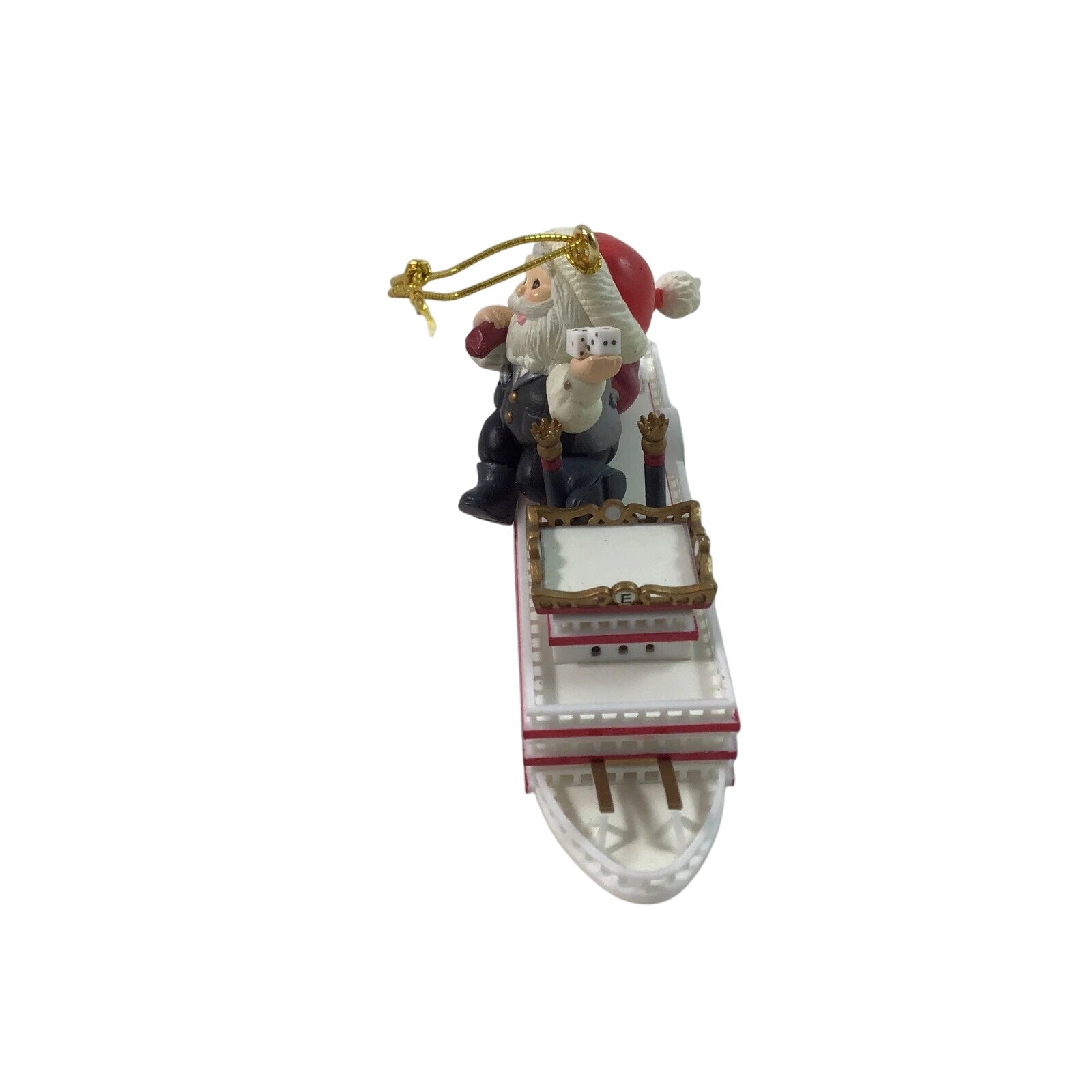 1996 Decked Out for Christmas Enesco Ornament (Santa Claus) 176796