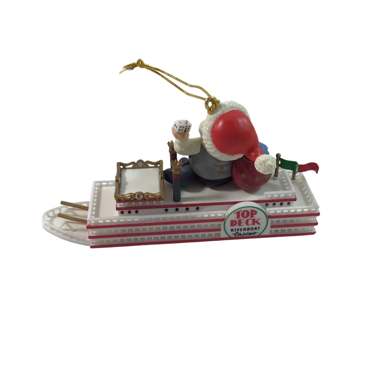 1996 Decked Out for Christmas Enesco Ornament (Santa Claus) 176796