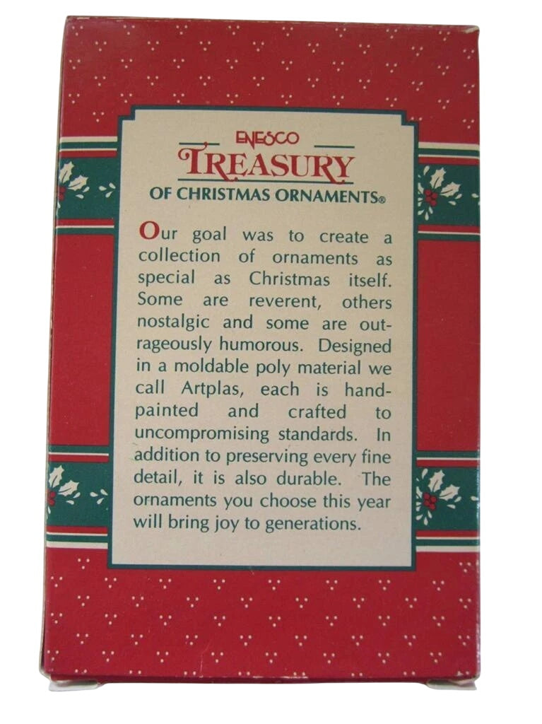 1996 Decked Out for Christmas Enesco Ornament (Santa Claus) 176796