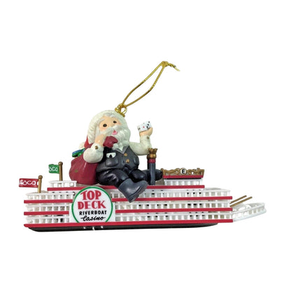 1996 Decked Out for Christmas Enesco Ornament (Santa Claus) 176796