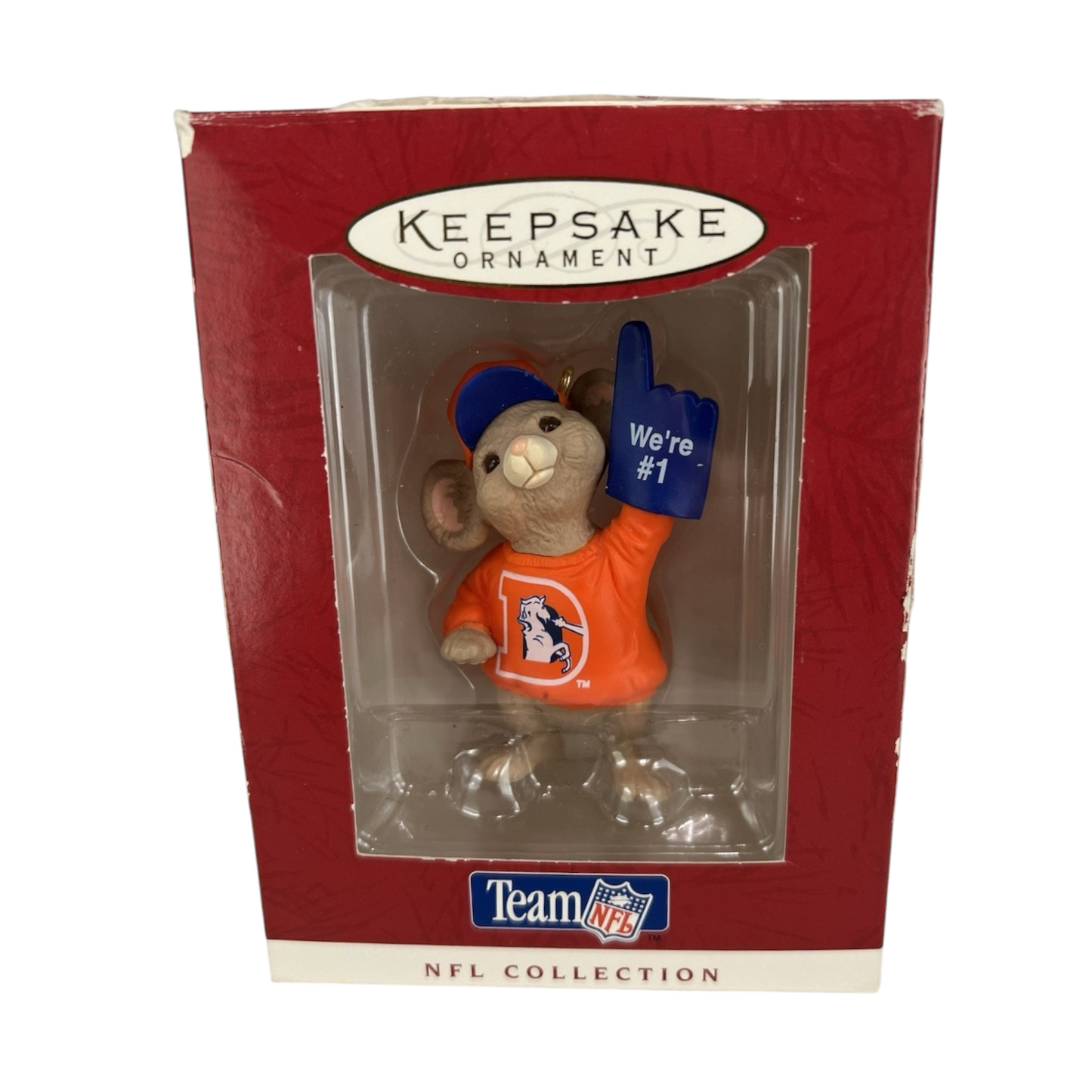 1996 Denver Broncos Hallmark Ornament (Football Legends) QSR6411