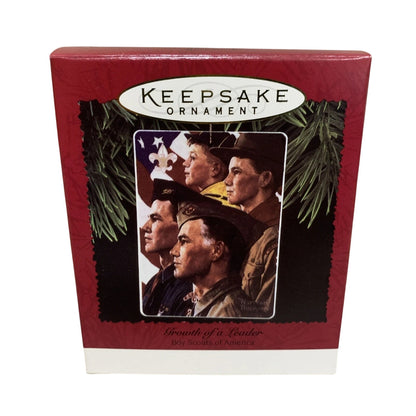1996 Growth of a Leader Hallmark Ornament (Soldier) QX5541