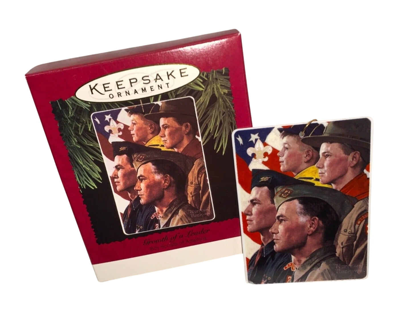 1996 Growth of a Leader Hallmark Ornament (Soldier) QX5541