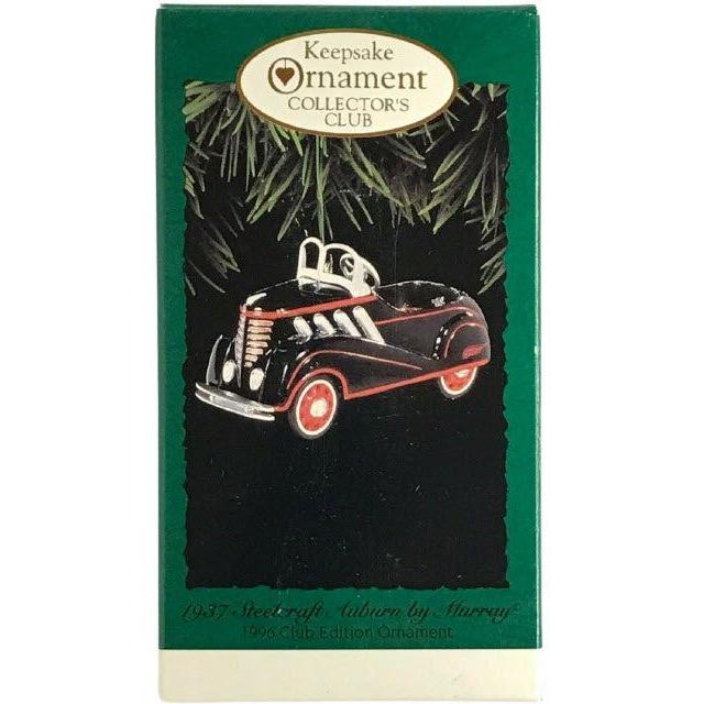 1996 Hallmark Ornament (1937) Steelcraft Auburn Hallmark Ornament (Kiddie Car Classics) QXC4174