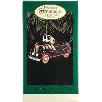 1996 Hallmark Ornament (1937) Steelcraft Auburn Hallmark Ornament (Kiddie Car Classics) QXC4174