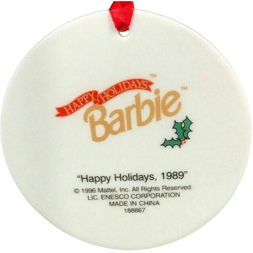 1996 Happy Holiday Barbie Enesco Ornament (Barbie) 188867