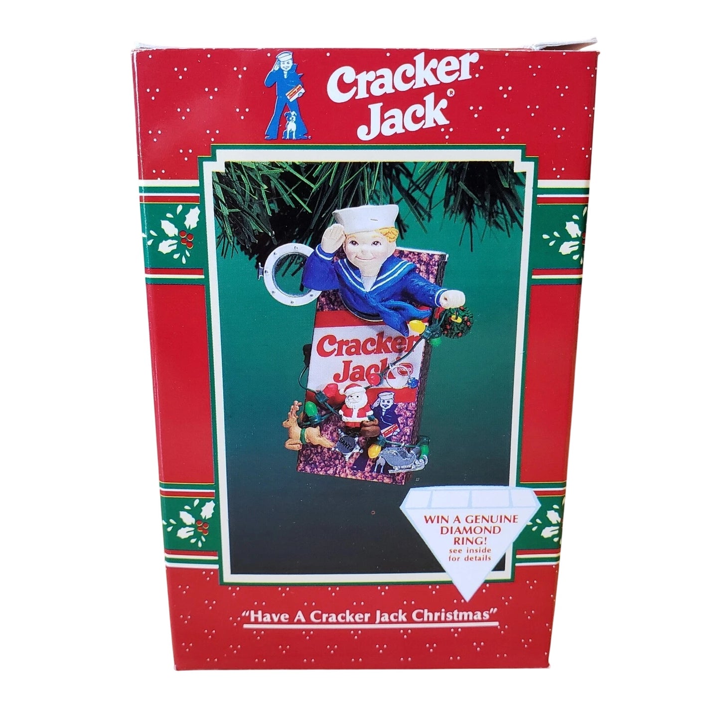 1996 Have a Cracker Jack Christmas Enesco Ornament (Kitchen) 172979