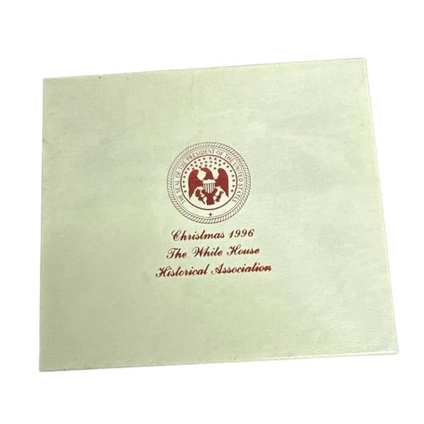 1996 Historical Associations Christmas Ornament: Majestic Eagle Atop White House