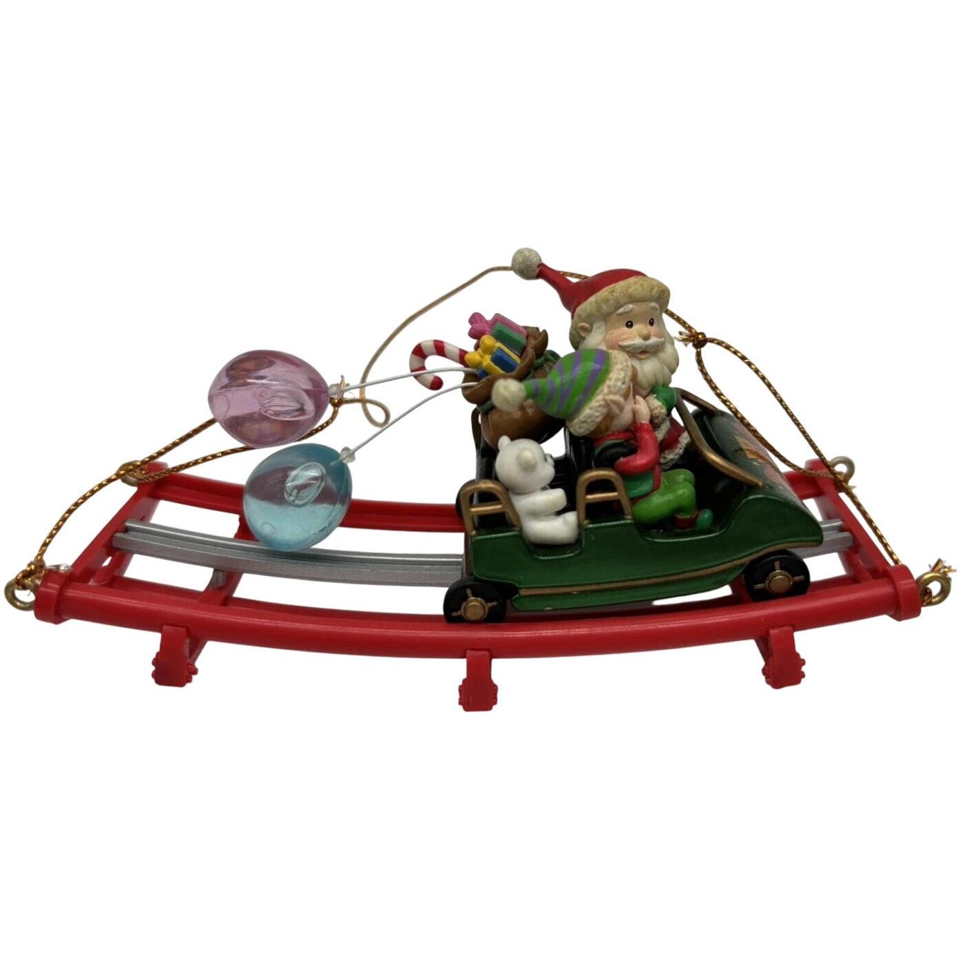 1996 "Hold On, Santa!" First Issue in the "Carnival" Series Enesco Ornament (Santa Claus) 167088