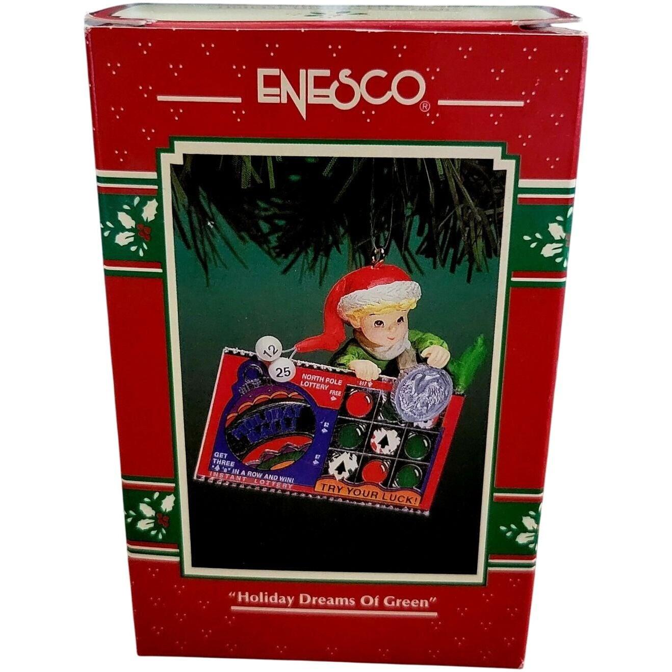 1996 Holiday Dreams of Green (Enesco)