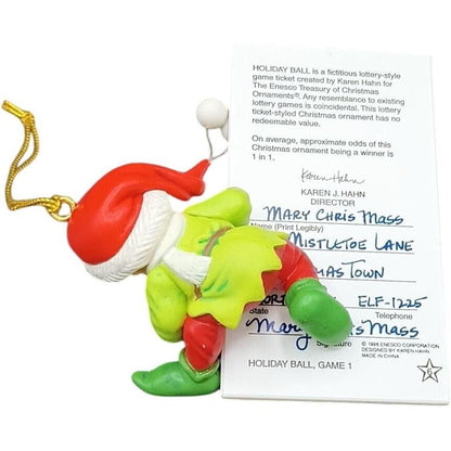 1996 Holiday Dreams of Green (Enesco)