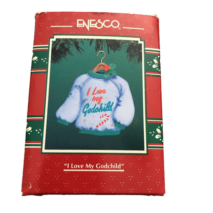 1996 "I Love My Godchild" Enesco Ornament (Godchild) 166936