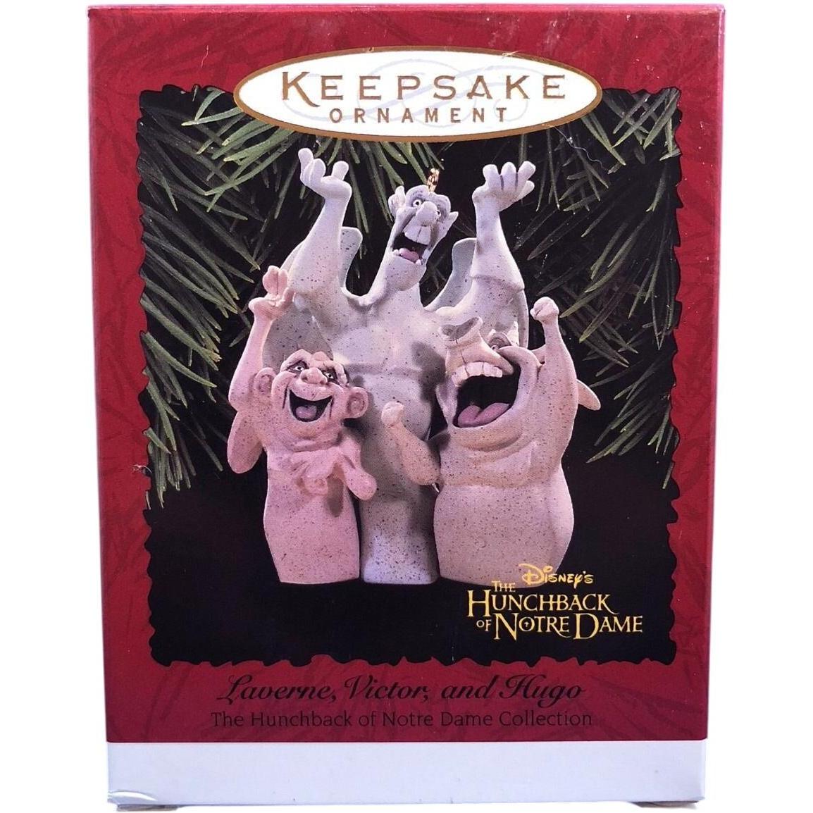 1996 Laverne, Victor & Hugo Hallmark Ornament (The Hunchback of Notre Dame) QXI6354