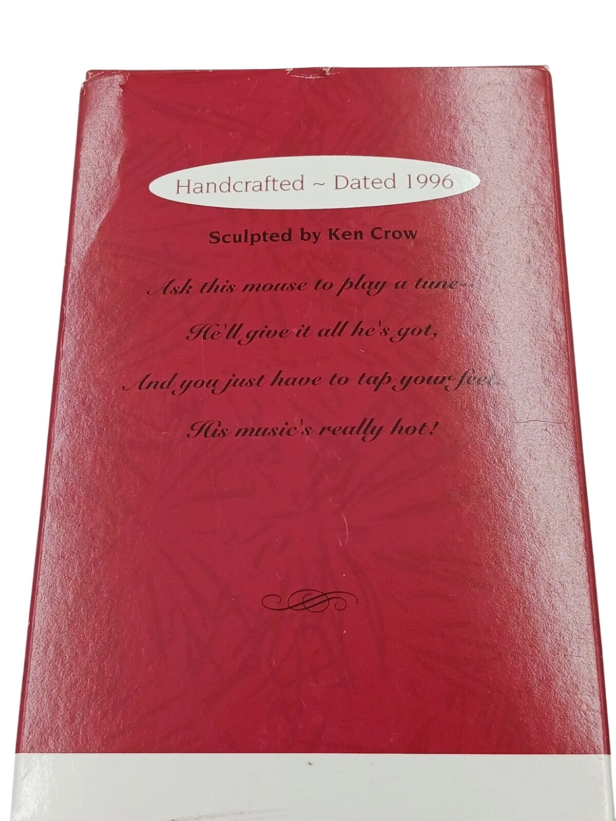 1996 Matchless Hallmark Ornament (Matchbox) QX6061