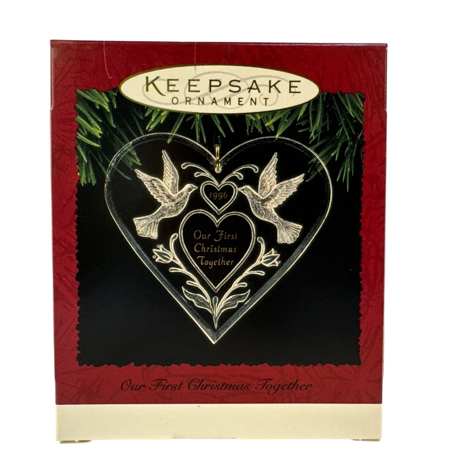 1996 Our First Christmas Together Hallmark Ornament (Our Christmas Together) QX3051