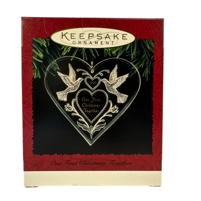 1996 Our First Christmas Together Hallmark Ornament (Our Christmas Together) QX3051