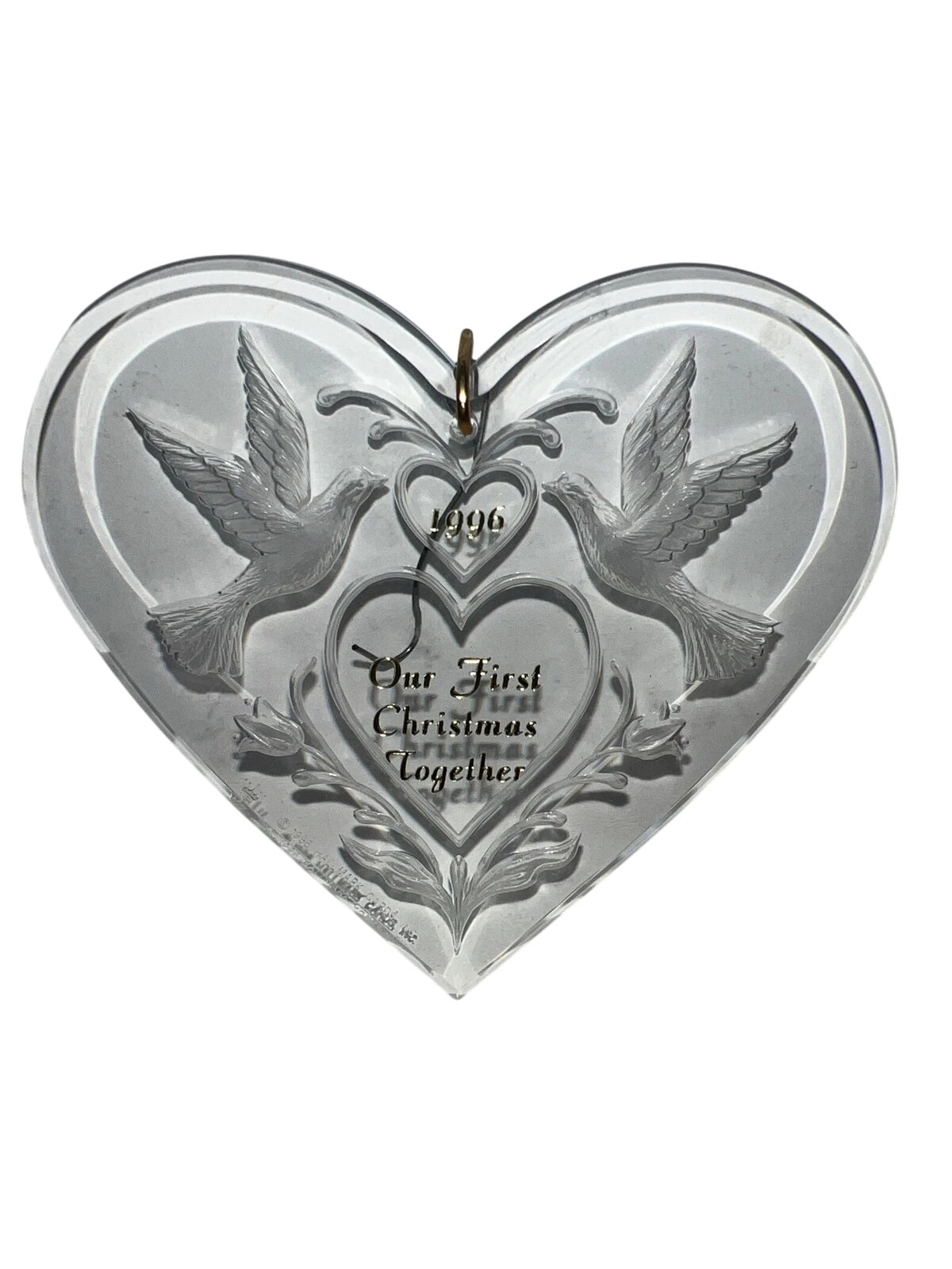 1996 Our First Christmas Together Hallmark Ornament (Our Christmas Together) QX3051