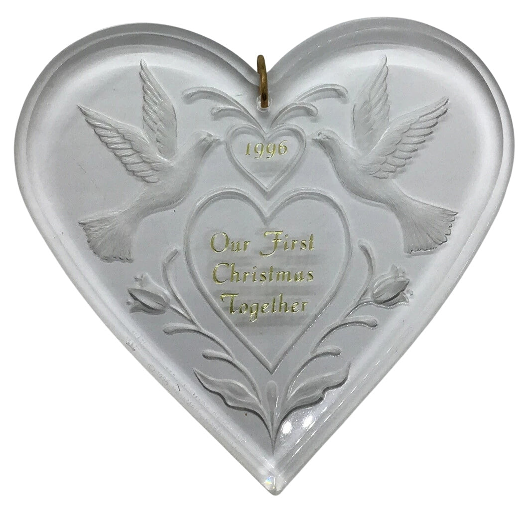 1996 Our First Christmas Together Hallmark Ornament (Our Christmas Together) QX3051
