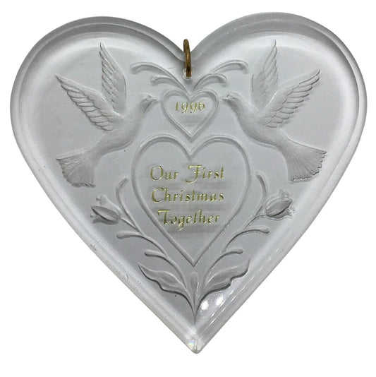 1996 Our First Christmas Together Hallmark Ornament (Our Christmas Together) QX3051
