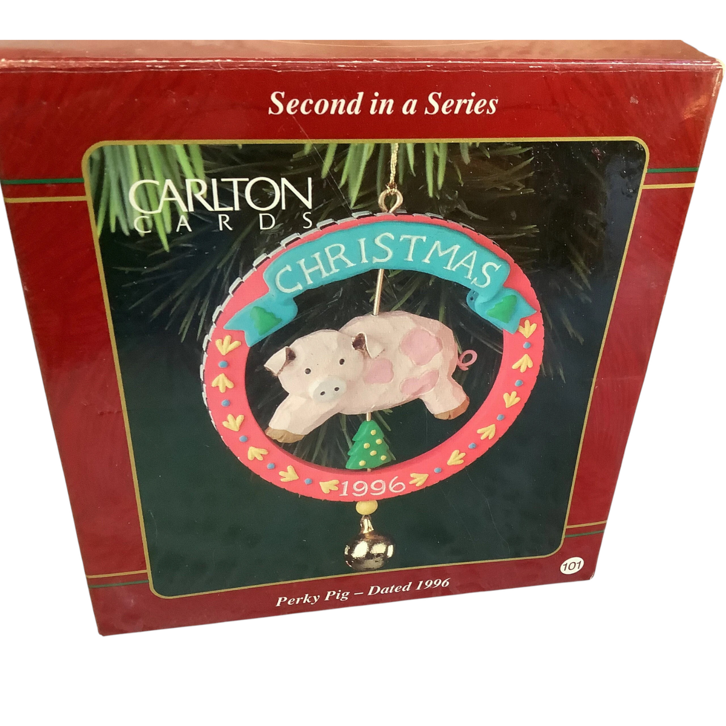 1996 Perky Pig Carlton Cards Ornaments (Animal) CXOR-106T