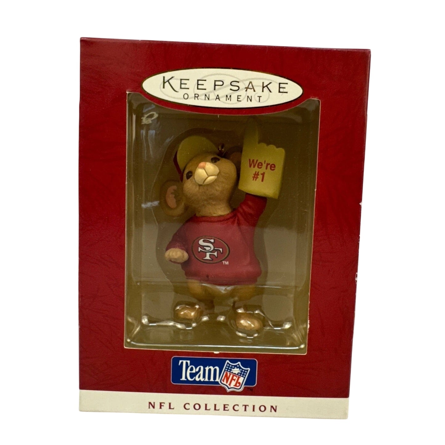 1996 San Francisco 49ers Hallmark Ornament (NFL) QSR6501