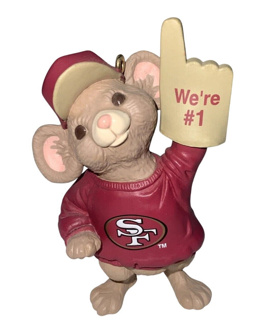1996 San Francisco 49ers Hallmark Ornament (NFL) QSR6501