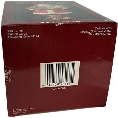 1996 Santa's Favorite Toys Carlton Cards Ornaments (Santa Claus) CXOR-068T