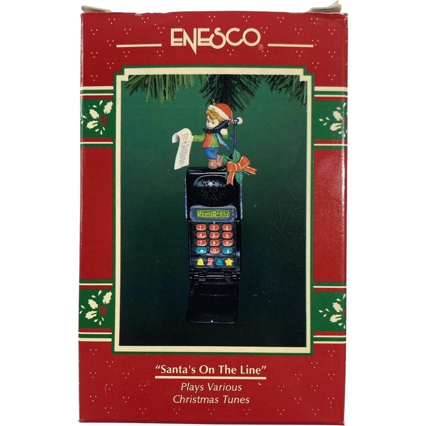 1996 Santa's On the Line Enesco Ornament (Elf) 167037