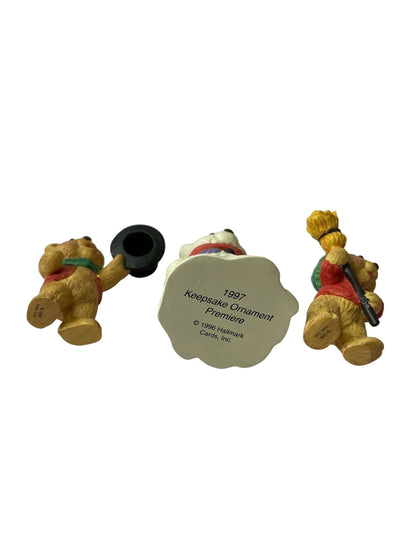 1996 Snowbear Season Hallmark Ornament (Snowmen) QFM8602