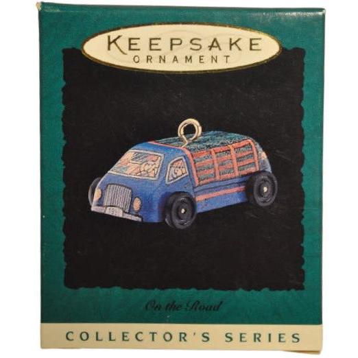 1996 Tin Truck Hallmark Ornament (On the Road) QXM4101