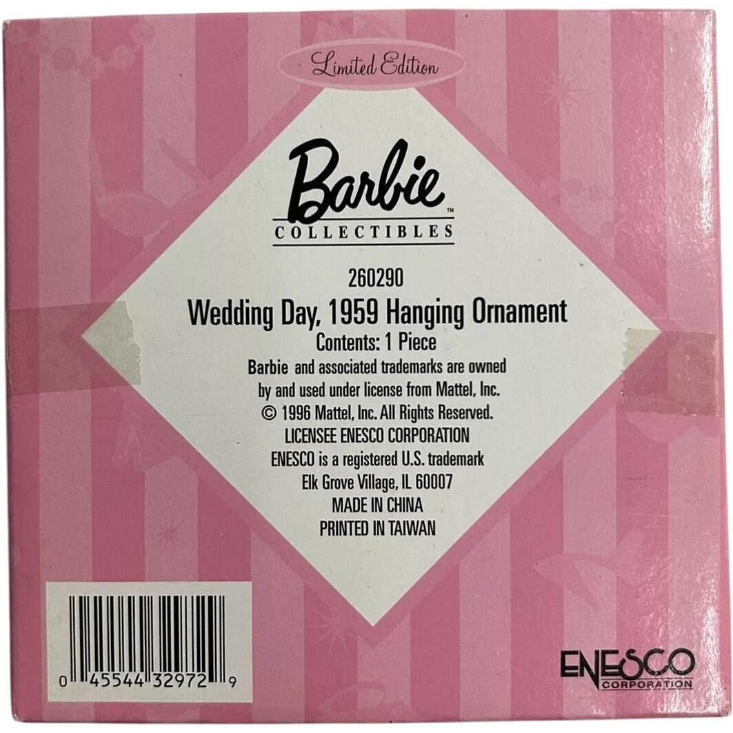 1996 Wedding Day 1959 (Barbie)