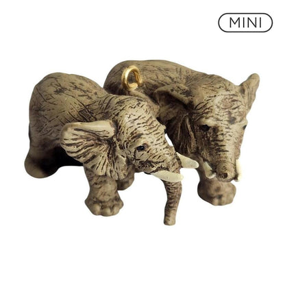 1996 African Elephants Hallmark Ornament (Noah's Ark) QXM4224 Image1