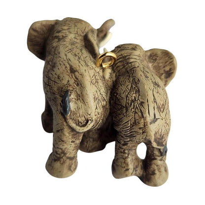 1996 African Elephants Hallmark Ornament (Noah's Ark) QXM4224 Image6