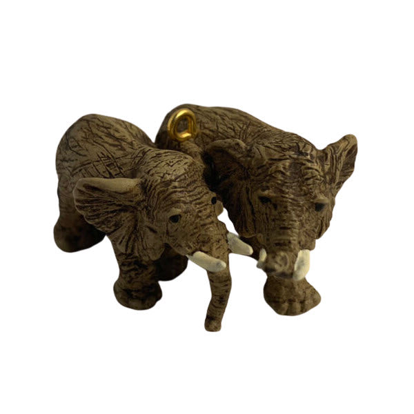 1996 African Elephants Hallmark Ornament (Noah's Ark) QXM4224