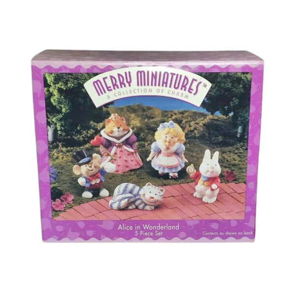 1996 Alice in Wonderland Hallmark Ornament (Merry Miniatures) QSM8014