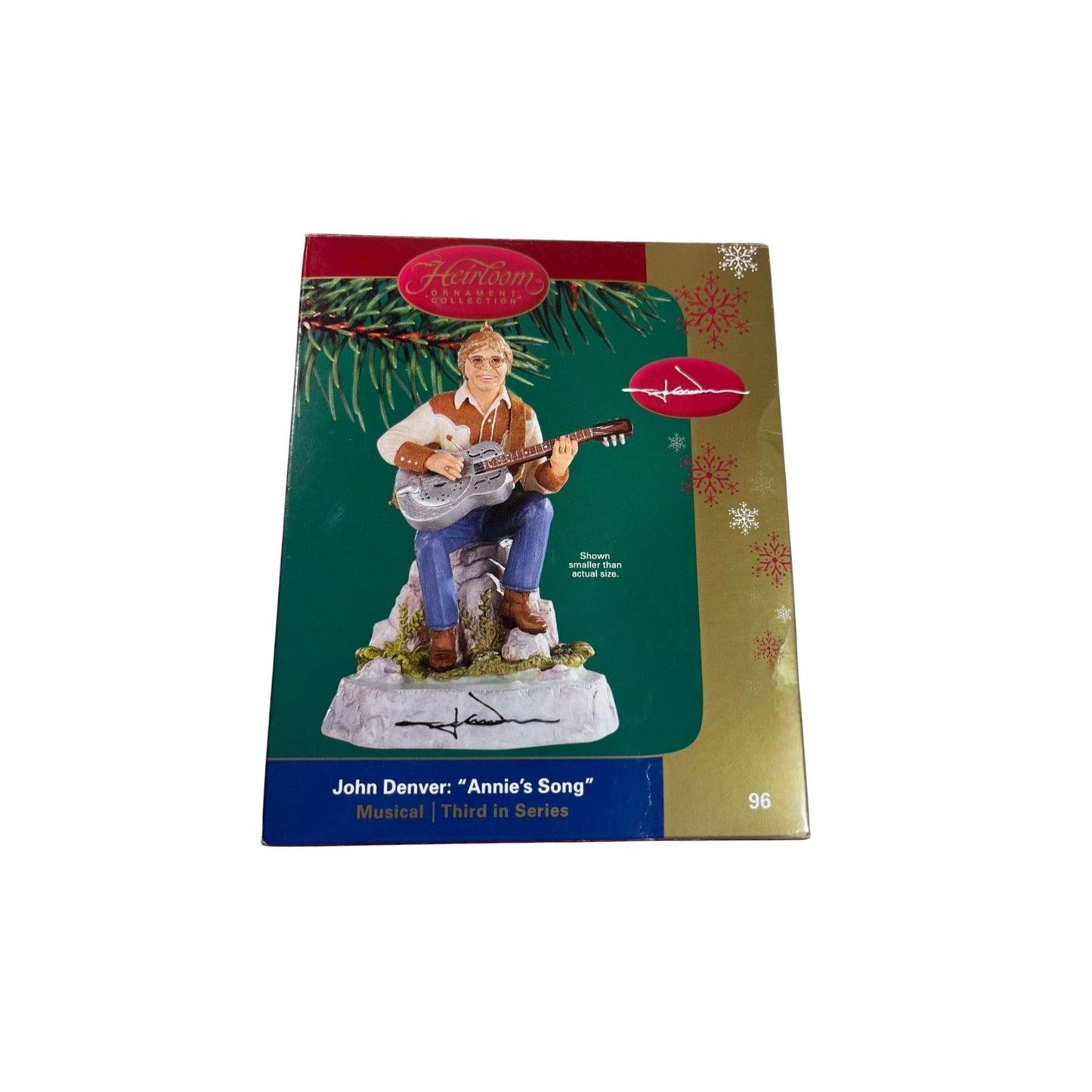 1996 “Annie’s Song” (John Denver / Music) Carlton Cards Heirloom Ornament CXOR-096L Image2