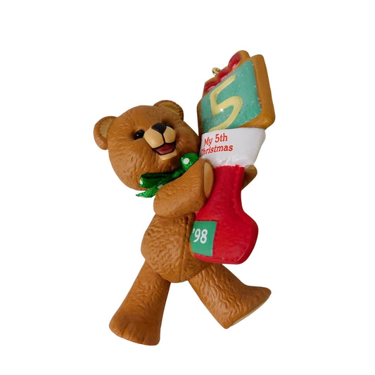 1996 Baby's First Christmas Hallmark Ornament (Family) QX6623