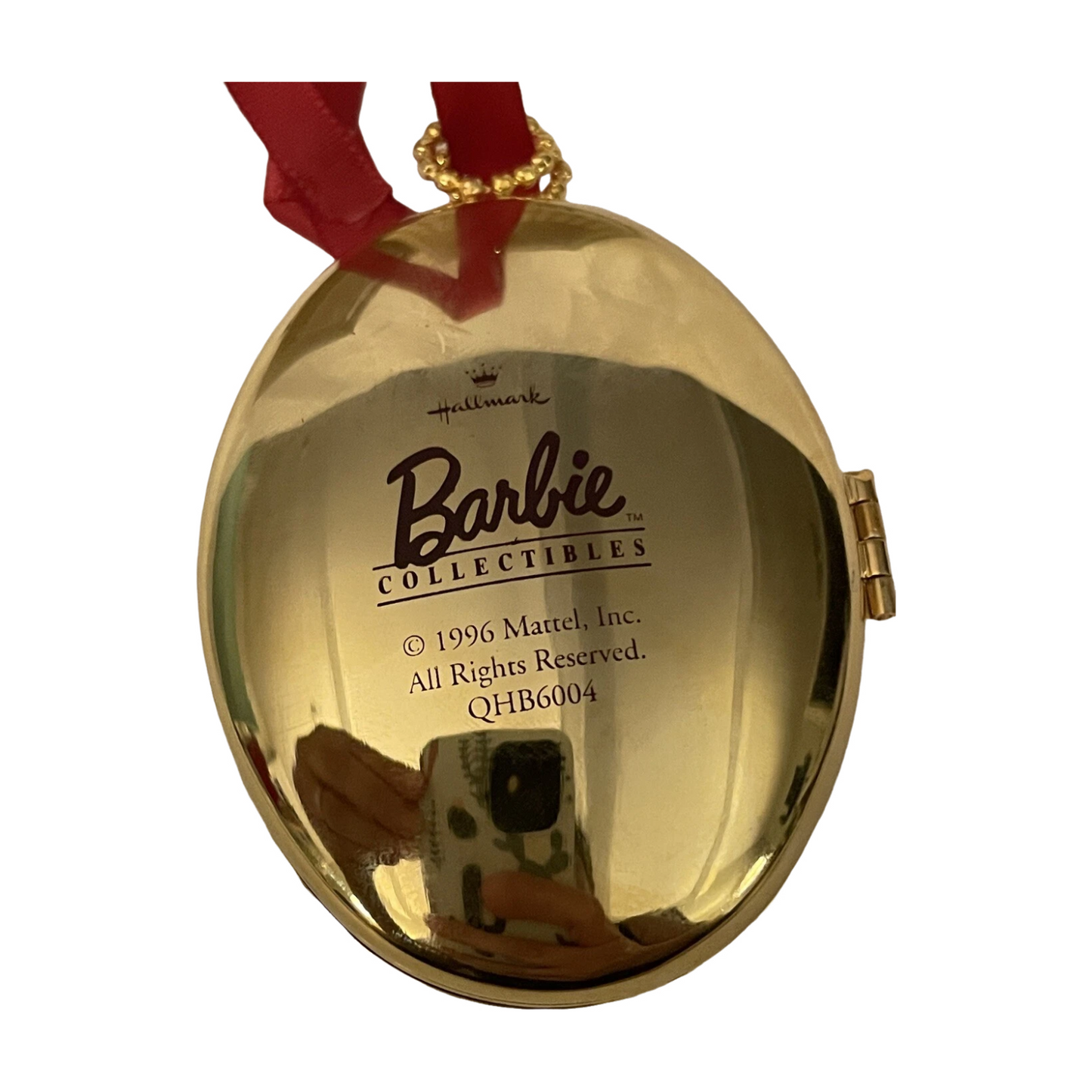 1996 Barbie Victorian Christmas Collection Hallmark Ornament (Barbie) QHB6004 Image5