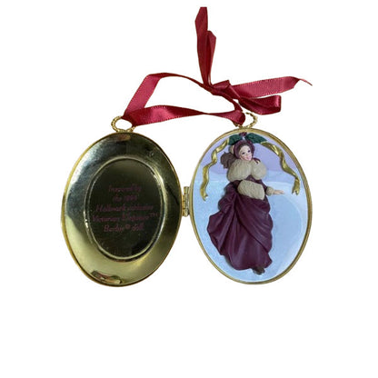 1996 Barbie Victorian Christmas Collection Hallmark Ornament (Barbie) QHB6004