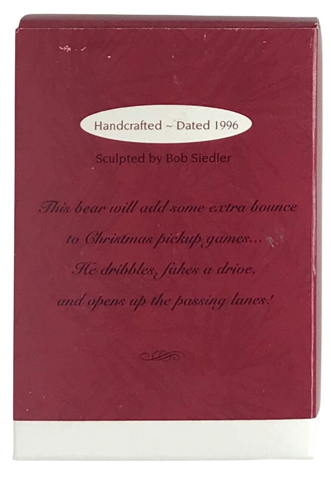 1996 Bounce Pass Hallmark Ornament (Basketball) QX6031