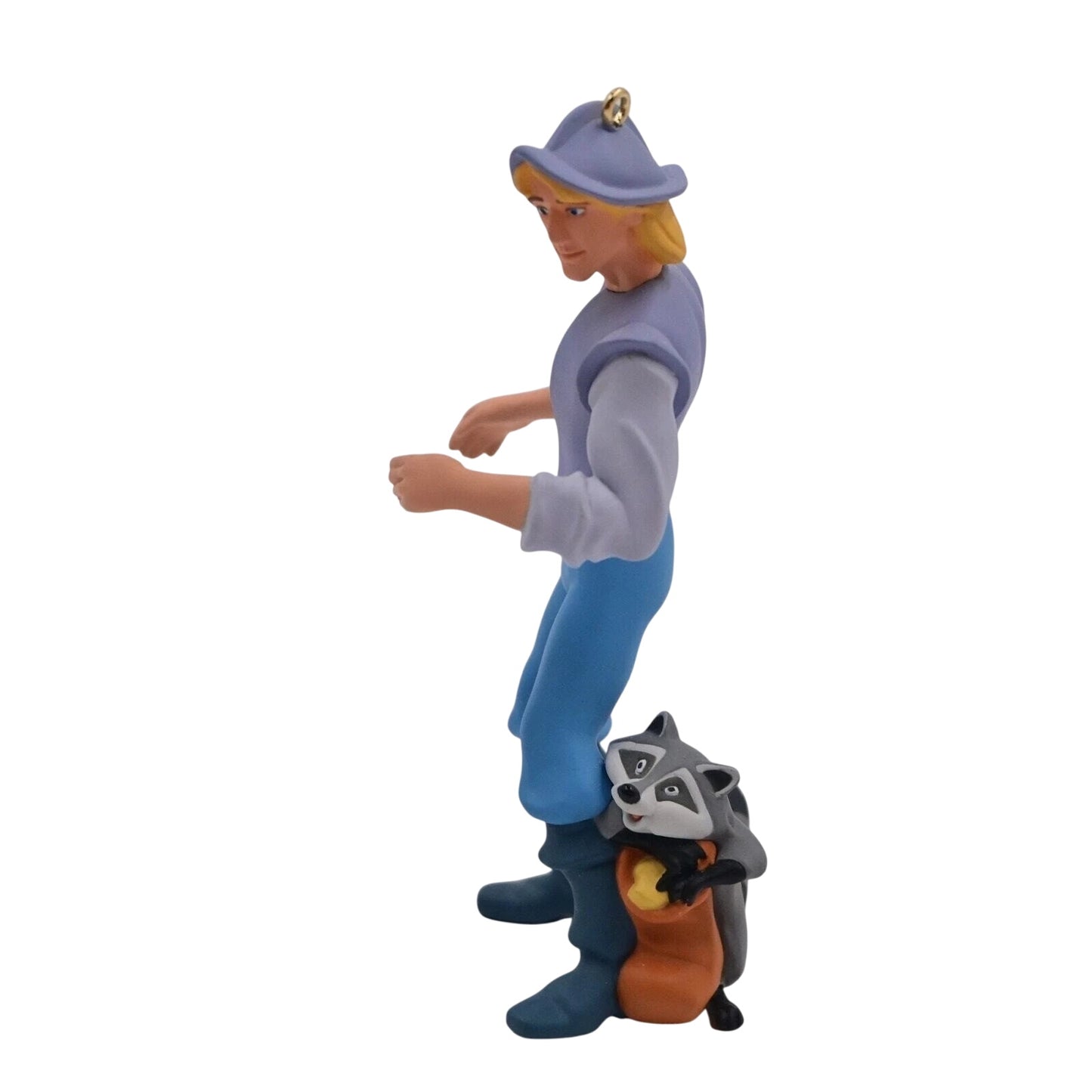 1996 Captain John Smith and Meeko Hallmark Ornament (Pocahontas) QXI6169 Image4