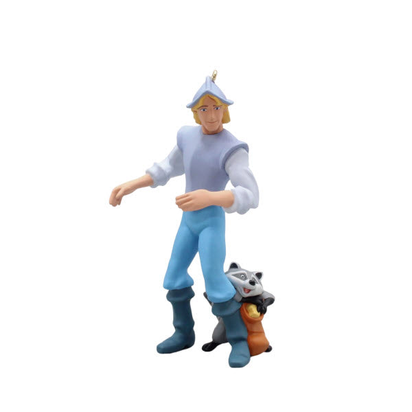 1996 Captain John Smith and Meeko Hallmark Ornament (Pocahontas) QXI6169
