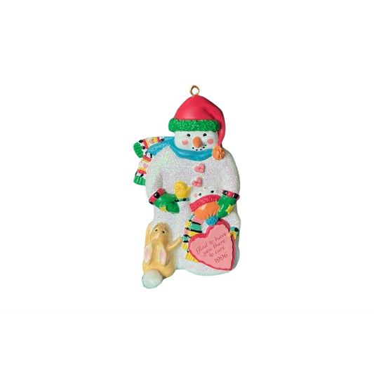 1996 Caregiver Carlton Cards Ornaments (Snowmen) CXOR-053T Image1