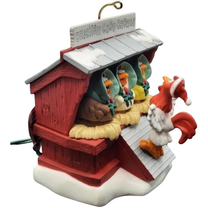 1996 Chicken Coop Chorus Hallmark Ornament (Chicken) QLX7491