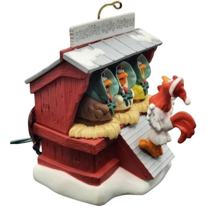 1996 Chicken Coop Chorus Hallmark Ornament (Chicken) QLX7491