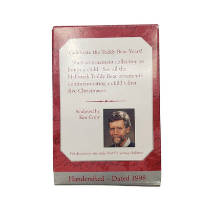 1996 Child's Fifth Christmas Hallmark Ornament (Child's Age Collection) QX6934 Image5